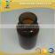 500ml Wide Mouth Amber Glass Reagent Bottle
