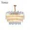 Modern Style Home Cafe Indoor Decoration Glass Luxury Chandelier Pendant Light