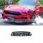 wholesale body kit for Ford Mustang Coupe 2018 2019 2020 Front grille bright black or black red grill body kit