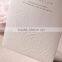 Embossed Rose Chinese Pocket Wedding Invitation Card/ Wedding Invitations