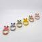 Silicone Wood Baby Teether Cute Rabbit Toys