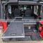 HFTM Factory OE Pickup Sliding Drawer System for AW900-97 Jeep Wrangler JK 2007-2018 with 2 doors Rear Speaker at mid Bottom