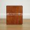 high quality cow leather men slim wallet business wallet with id window for gifts