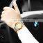 Diellea Men's mechanical automatic jade gold watch genuine business luxury Sapphire watch Waterproof Sapphire Dial