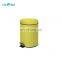 Round Trash Bin  Entry-level Powder Coating Pedal Bin With Removable Inner Bucket