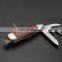 stainless steel multi function wine corkscrew  pocket folding BBQ brush knife with laguiole pakka wood handle mushroom knife