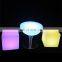 Waterproof furniture outdoor bar cube stool bar mobile a vendre mesas redondas iluminadas led cube square seat led cube chairs