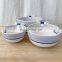 Hot Sale Handmade Cotton Rope Vessels Color Three Sizes Organic Cotton Thread Rope Baskets Vietnam Supplier