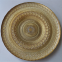 Custom Glass Charger Dinner Plate Set  With Lace Design For Wedding Restaurant Decoration