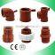 Pipe Fittings PP red Tee Pipe Female Equal Tee 3 way