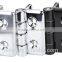High and low voltage electric cabinet hinge