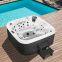 Joyspa JY8807 Acrylic Message Bathtub 4 Person Factory USA Imported Acrylic Wholesale Spa Bathtub