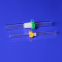 Male and Female Frosted Joint Quartz Glass Joint Tubes with Free Clip
