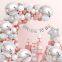 Mirror Metallic Silver 22 Inches Balloons Globos Birthday Party Baby Shower Marriage 4D Round Sphere Aluminum Foil Balloon