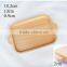 Cheap natural color food serving storage wooden trays