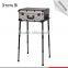 Stand Aluminum Professional Makeup cosmetic display Trolley Case beauty box with lights mirror