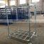 Warehouse stacking medium duty steel rack with posts
