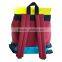 Bright Color Polyester Backpack for Casual Use