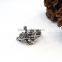  express jewelry punk stainless steel jewelry handmade men's silver ring