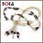 // Fashion Wooden Beads Belt With Ropes for // Wholesale Braid Belt for Decorattion //