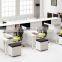 Modern L shape office cubicle wood Workstation(SZ-WS113)