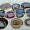 Agate Gold Coasters