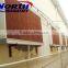 Air curtain industrial, evaporative cooling pad with frame for greenhouse, poultry farm