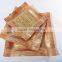 Advertising Gift Rain Flower Pattern Tempered Glass Plate