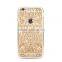 Original Joyroom Luxury Flowers Shiny Diamond Crystal Case for iPhone 6 Soft Gel TPU Rubber Back Cover for iPhobne 6s MT-5800