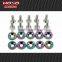 HOSO RACING Neo Chrome 6MM 1set=10pcs Fender Washers