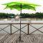 9' Wind Resistant Lotus Fiberglass Patio Umbrella Canopy