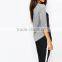 3/4 sleeve t-shirt modern fashion dress design summer apparel suppliers