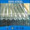 Corrugated roofing sheet in steel plates
