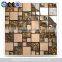 China Factory Unique Style Beautiful Pattern Glass Mosaic