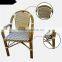 Bamboo Look French Rattan Bistro Chair