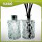Hot sale wholesale elegant 100ml 150ml thailand style reed diffuser bottles with caps and diffuser reeds