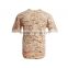 Quality choice 100% cotton digital desert military camouflage t-shirt