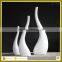 Antique bone china round white chinese porcelain ceramic vase