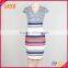  china european dress design casual summer lady dress 2016