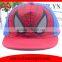 China wholesale kids cute applique embroidered spiderman baseball cap