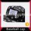 Skull softtextile suede baseball cap