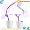 Rechargeable 18650 Creative Touch LED Table Lamp Sapling Shape Learning Eye-Protection Lamp
