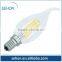 alibaba express smart light bulb energy saving e14 c35t led candle light for home decoration