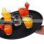Wholesale 18 Inch Non Slip Round Plastic Bar Tray