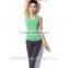 2016 New Spring summer sexy Women Yoga suits Waistcoat Half pants Tight Gym fitness wear