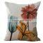 Oil Painting Cotton Linen Throw Pillow Case Cushion Cover Home Sofa Decorative