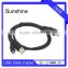 New Micro USB 2.0 sync data charging cord flat woven fabric for S5/6plus