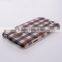High Quality Cloth Phone Case for Samsung with Lattice patterns