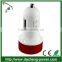 Factory price car cigarette lighter socket adapter 5V 3.1A usb charger