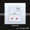 UK type 15A Single wall socket and switches, wall socket 220v-250V